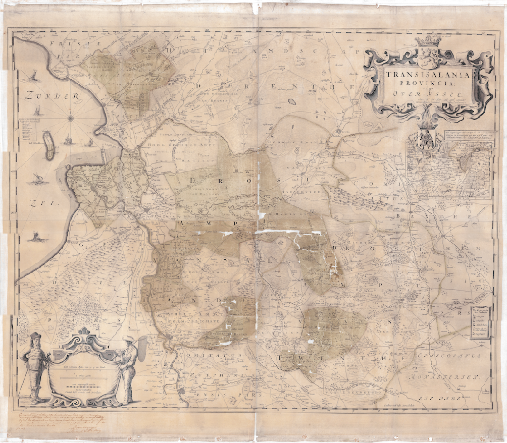 Kaart uit 1743