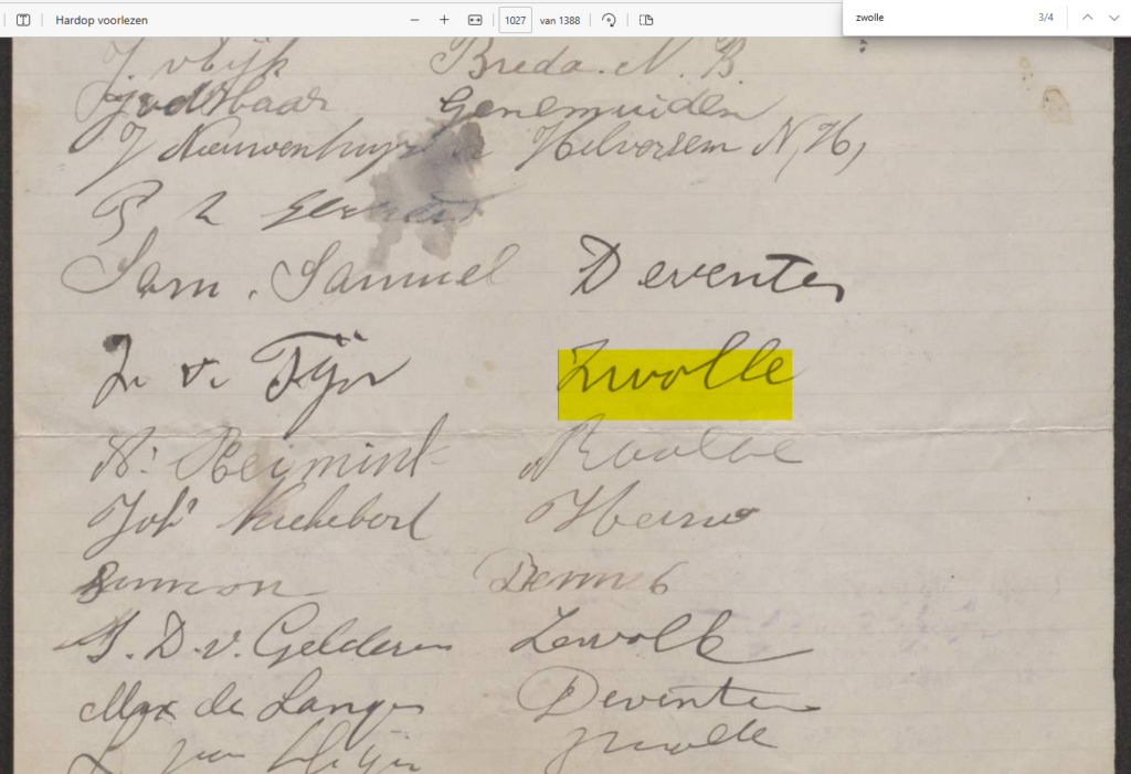 Doorzoekbaarheid archiefteksten