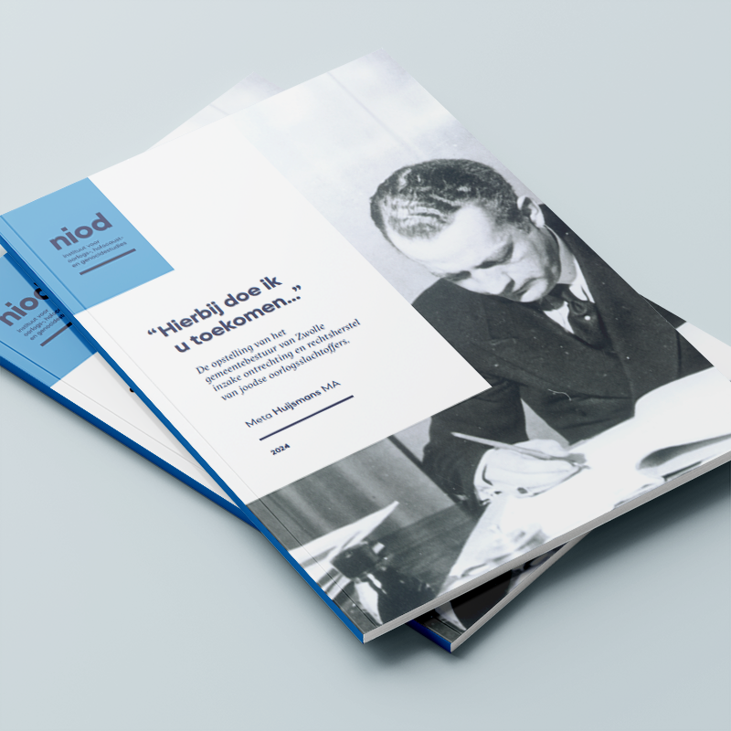 Rapport Hierbij doe ik u toekomen Meta Huijsmans Gemeente Zwolle Tweede Wereldoorlog